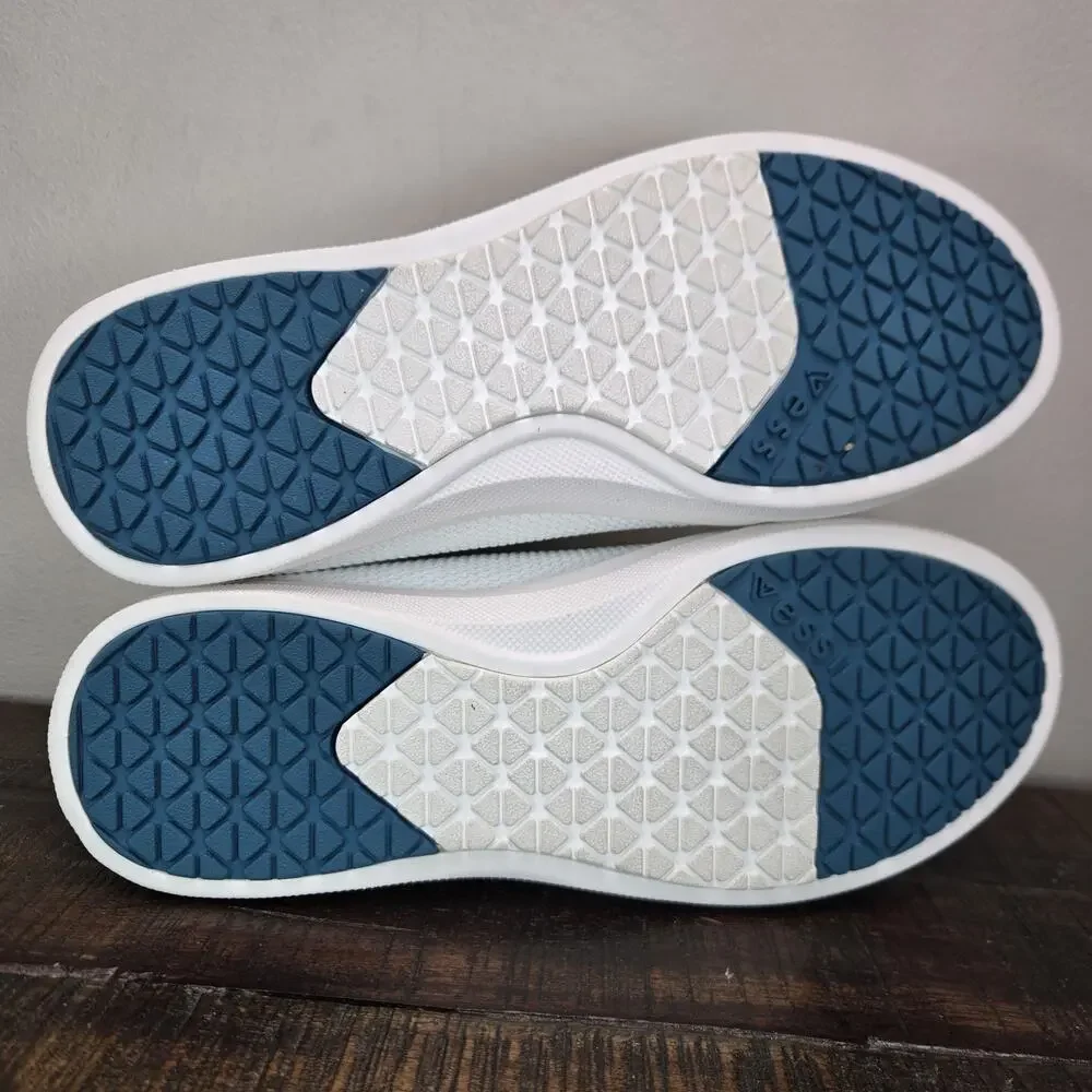 Vessi Weekend 1.5 Sneaker Womens Size 9 Waterproof Shoes Marble White